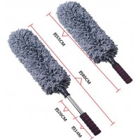 Long Extendable Handle Exterior Or Interior Use Microfiber Multipurpose Duster Car Wash Brush